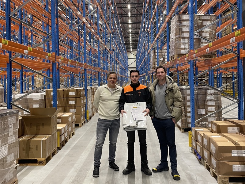 Afdekzeilwinkel en Sanders Fritom Uden warehousing